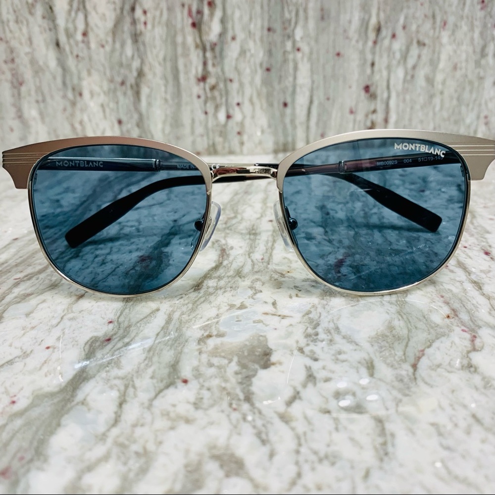 MONTBLANC - Silver Sunglasses